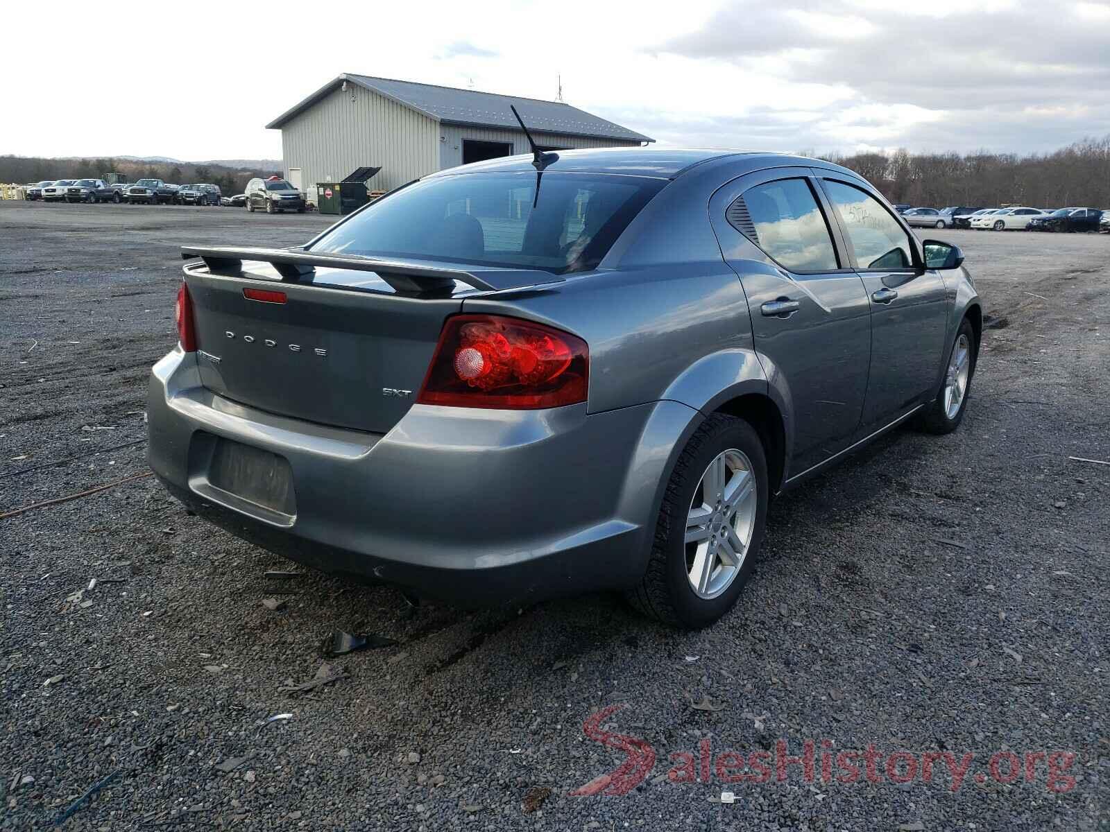 JF1GPAA67GH303457 2013 DODGE AVENGER