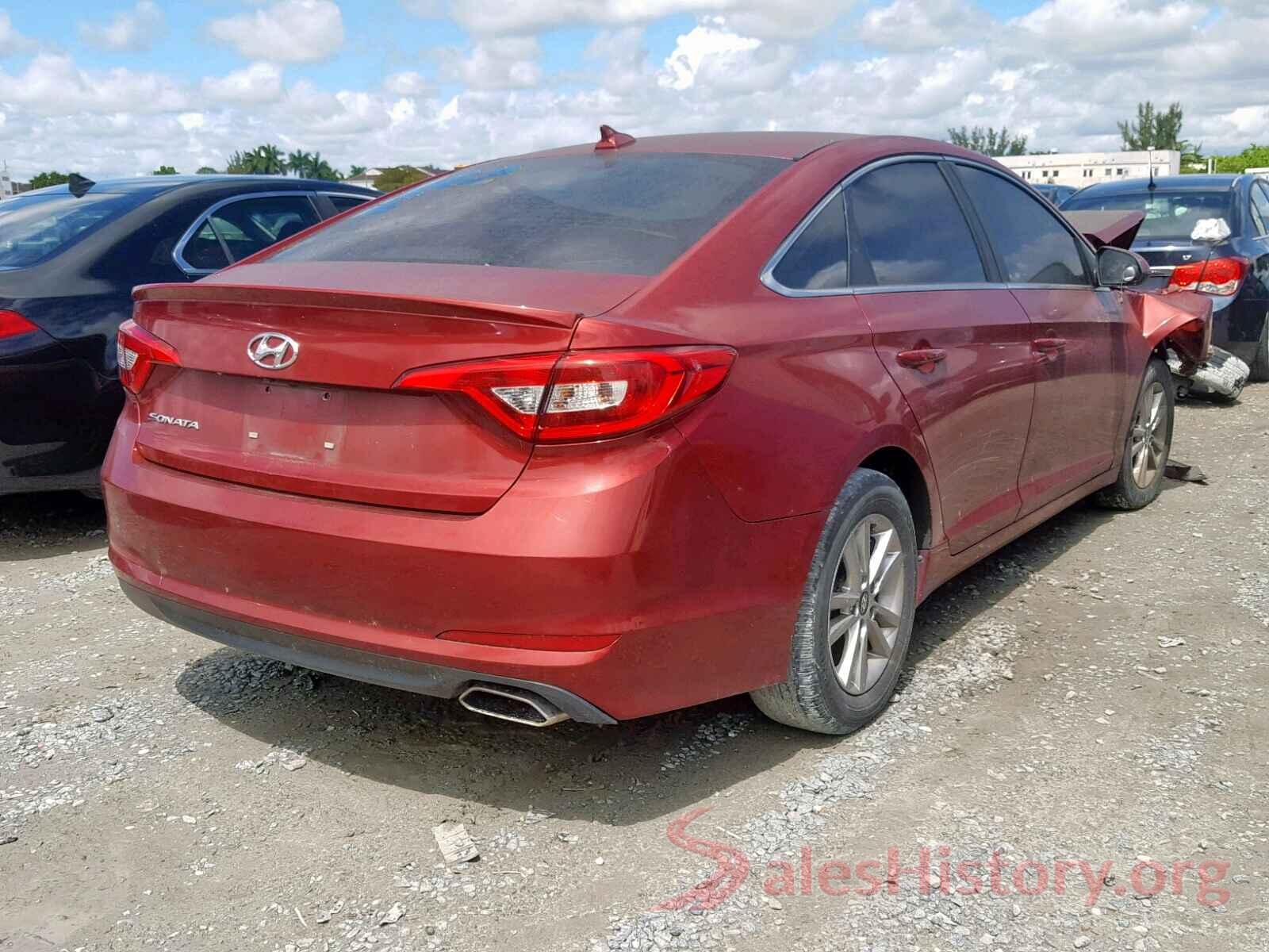 3VWN57BU1KM240705 2016 HYUNDAI SONATA