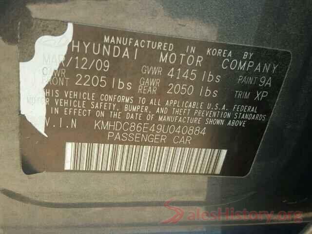 JA4AZ3A38JZ011632 2009 HYUNDAI ELANTRA