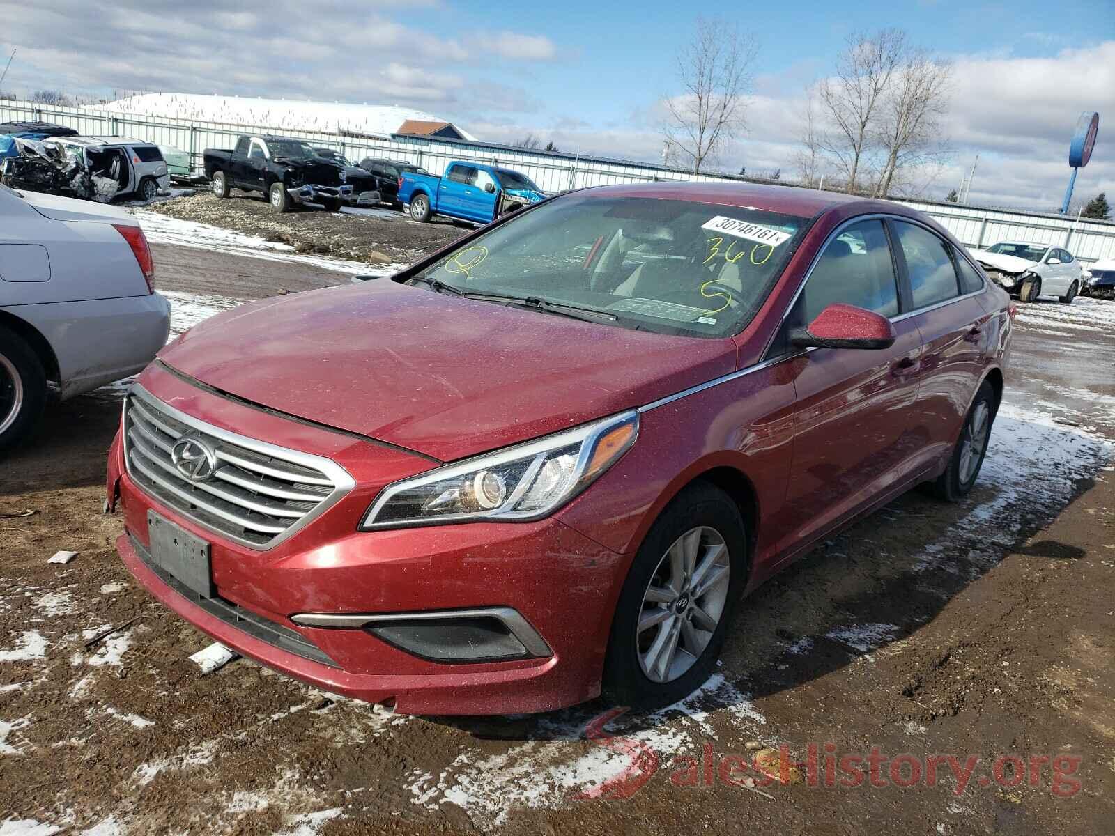 5NPE24AFXGH263622 2016 HYUNDAI SONATA