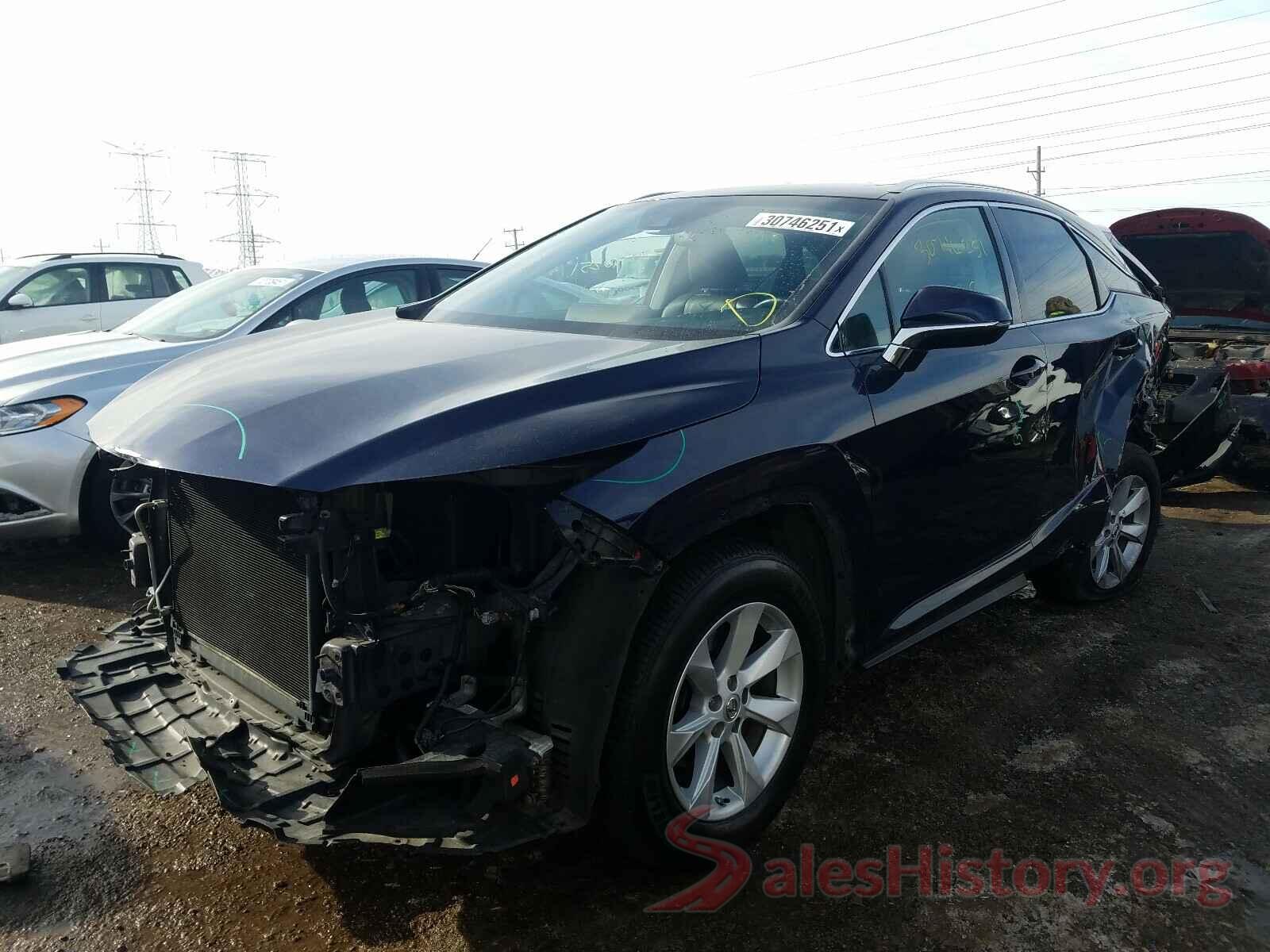 2T2BZMCA3HC057249 2017 LEXUS RX350