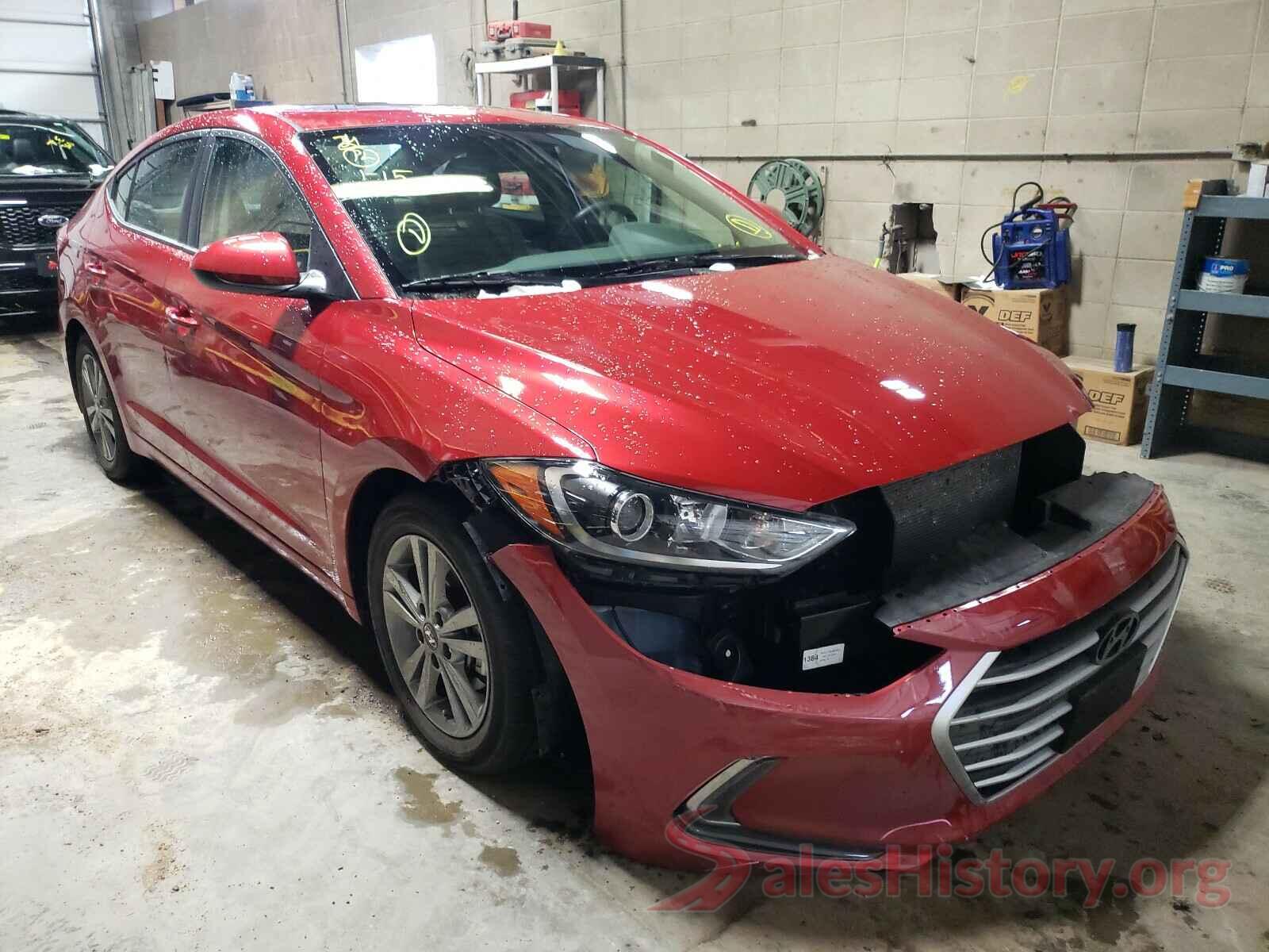 5NPD84LF5HH132414 2017 HYUNDAI ELANTRA