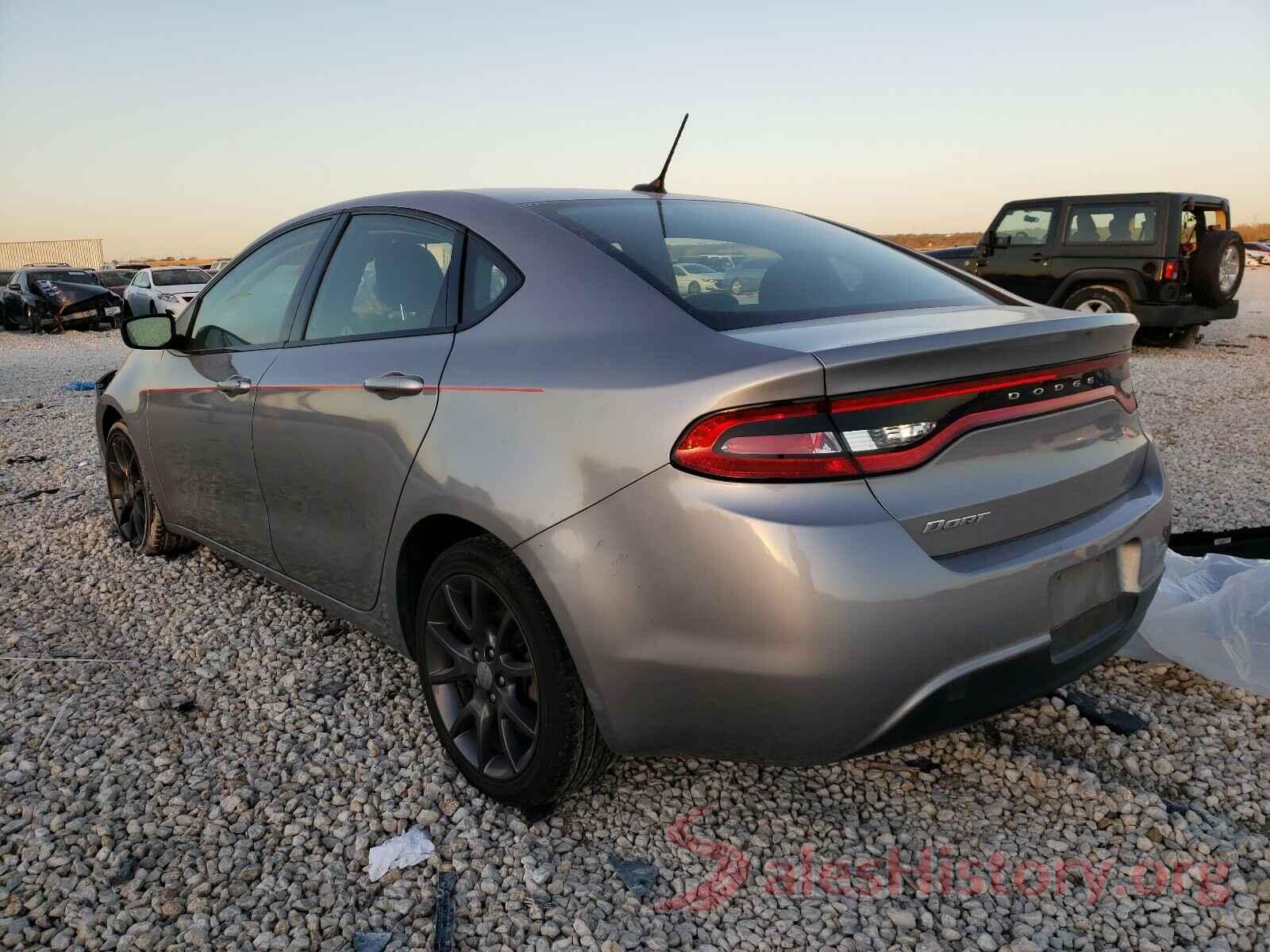 1C3CDFAAXGD578075 2016 DODGE DART