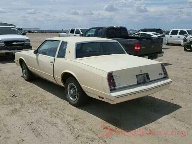 JA4AP3AU2HZ062276 1984 CHEVROLET MONTECARLO