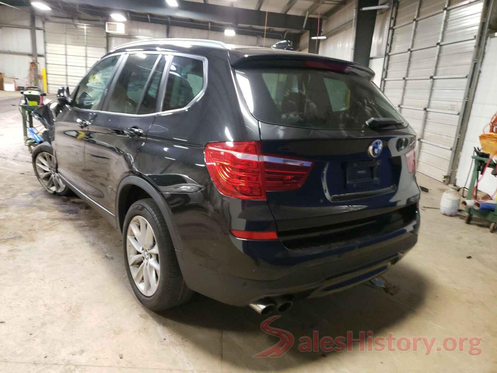 5UXWX9C39H0T20105 2017 BMW X3