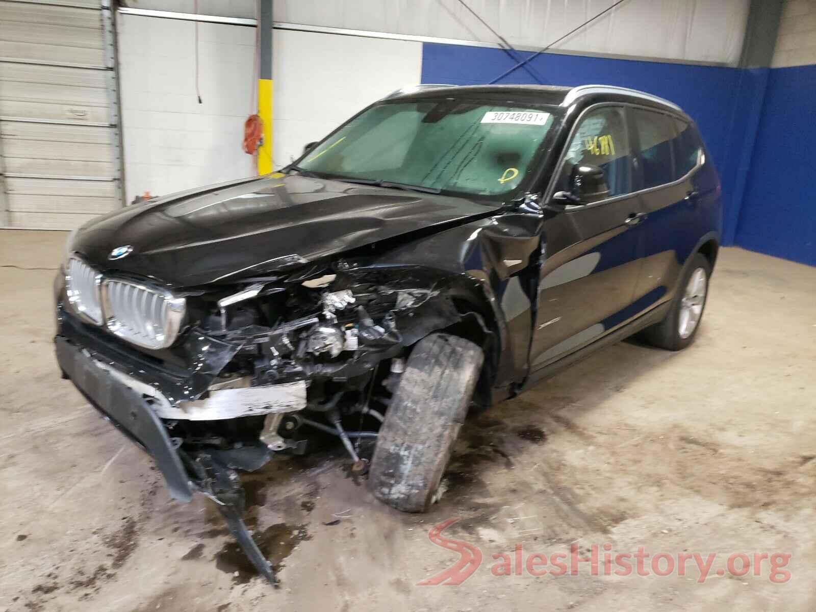 5UXWX9C39H0T20105 2017 BMW X3