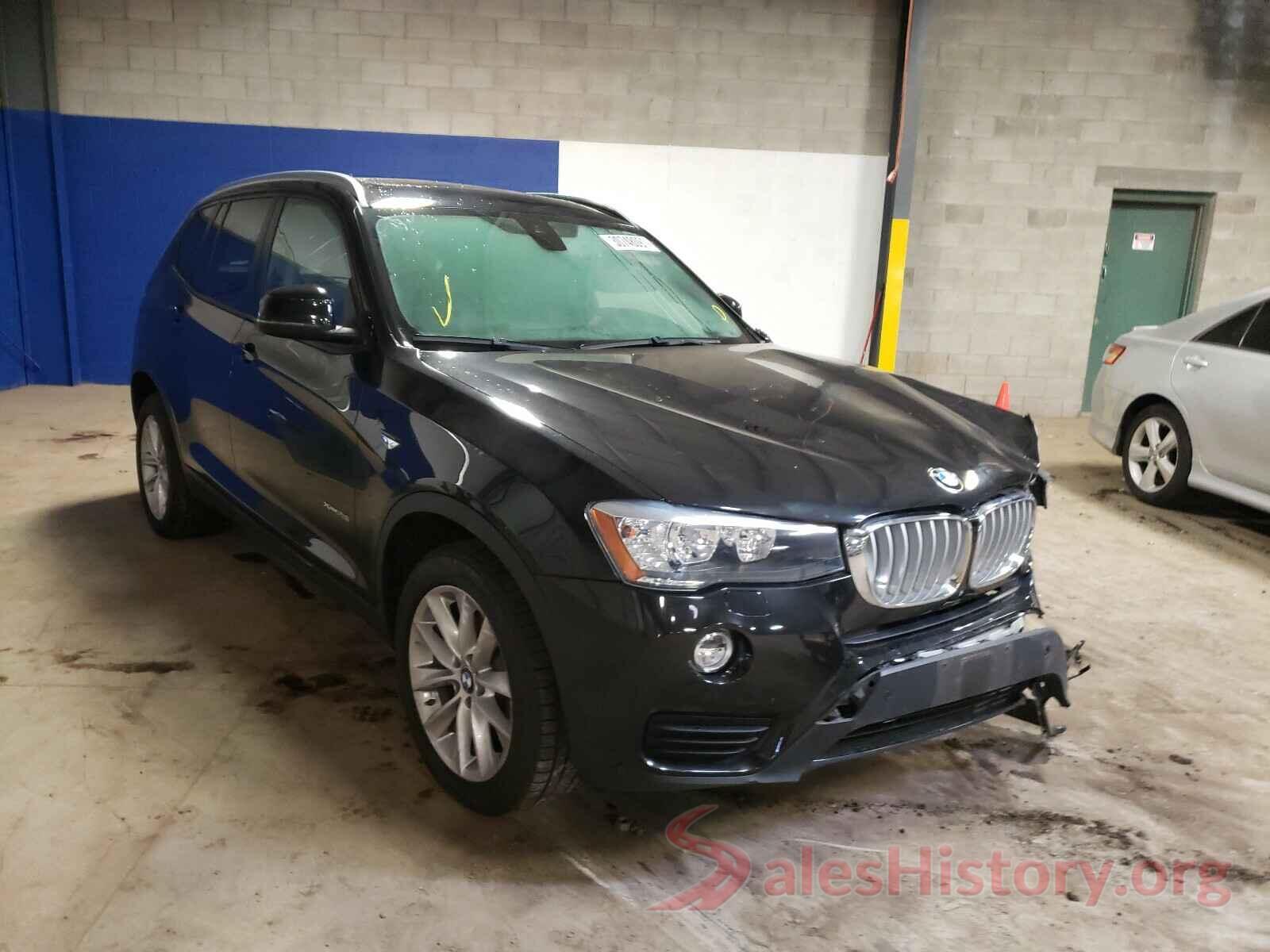 5UXWX9C39H0T20105 2017 BMW X3