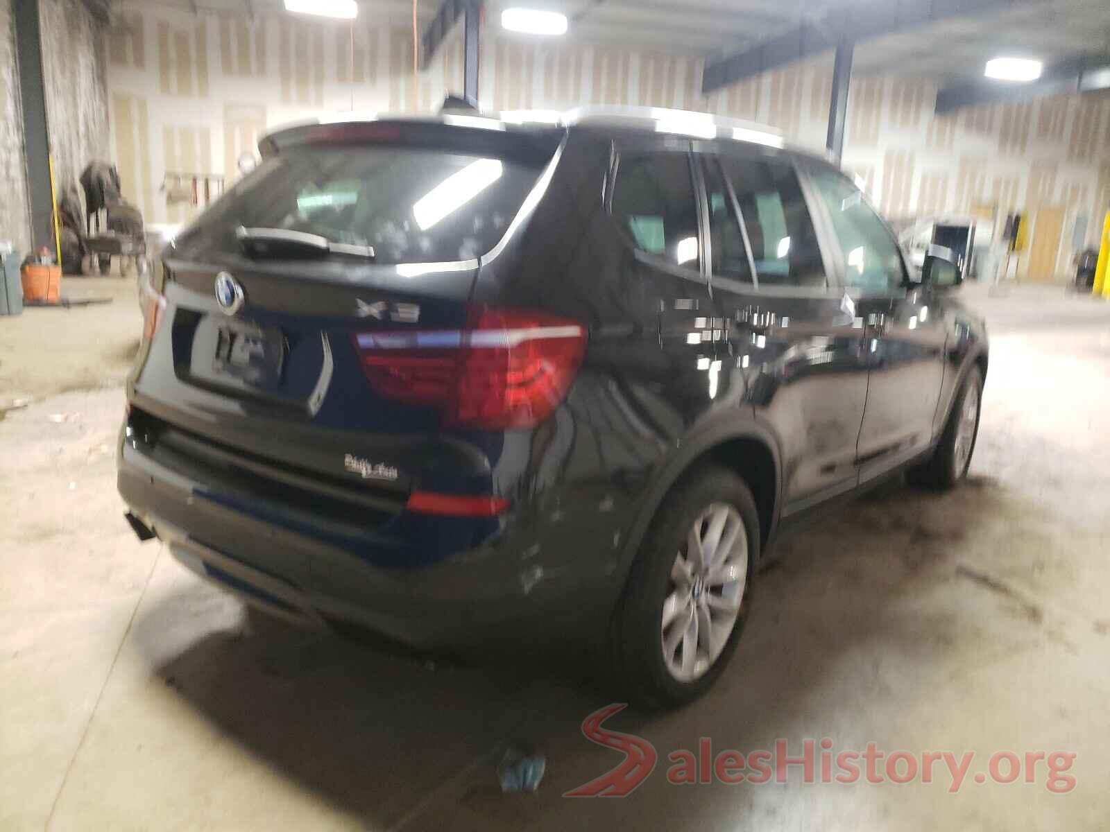 5UXWX9C39H0T20105 2017 BMW X3