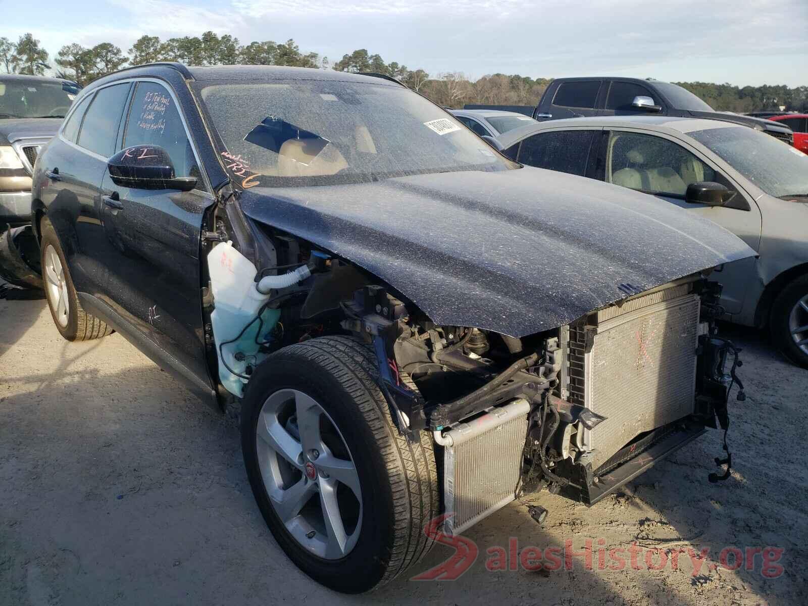 SADCJ2GX7KA605952 2019 JAGUAR F-PACE