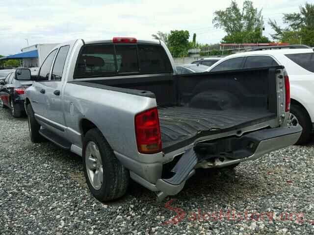 3FA6P0LU3JR137235 2005 DODGE RAM 1500