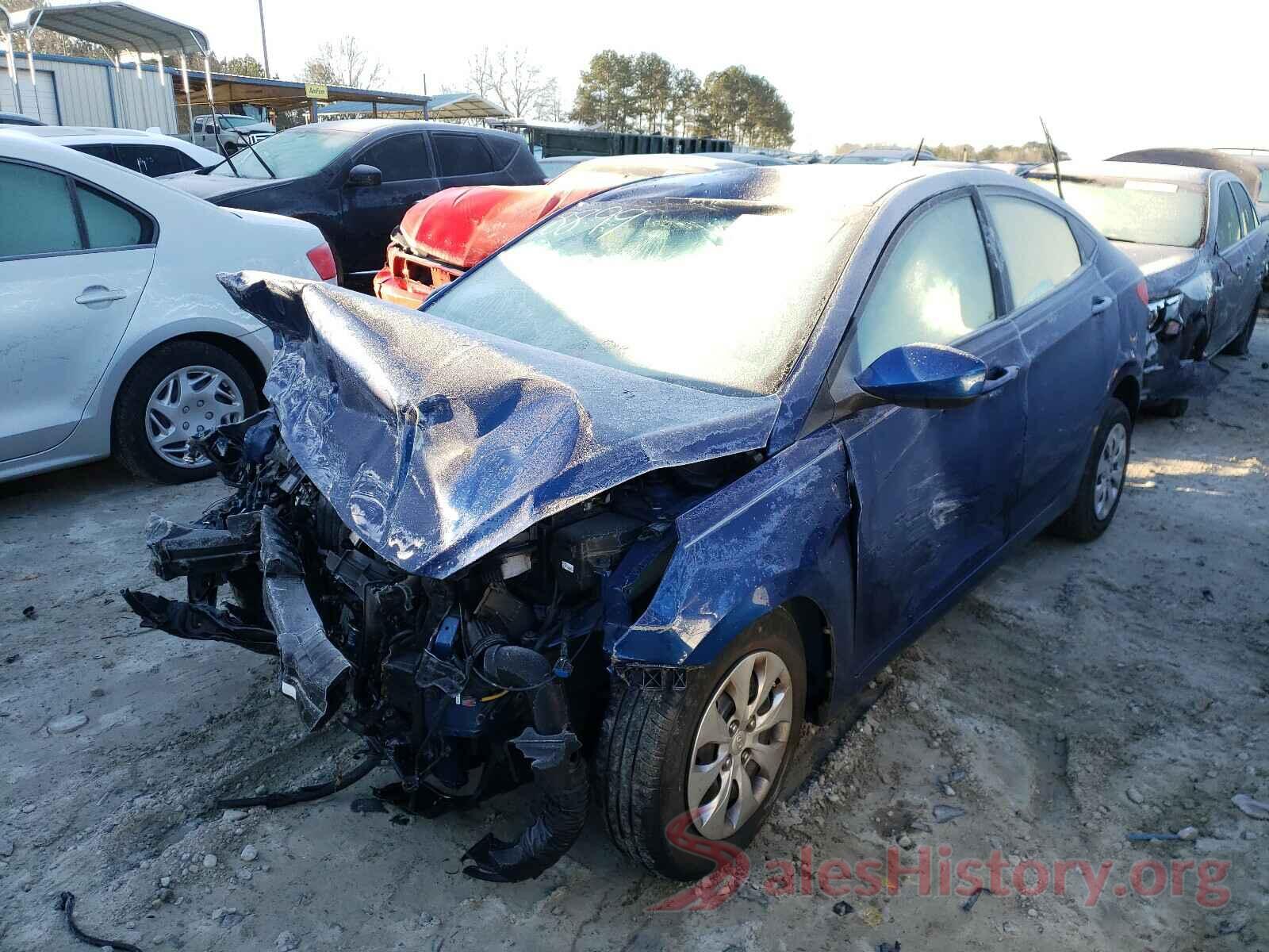 KMHCT4AE1GU118899 2016 HYUNDAI ACCENT