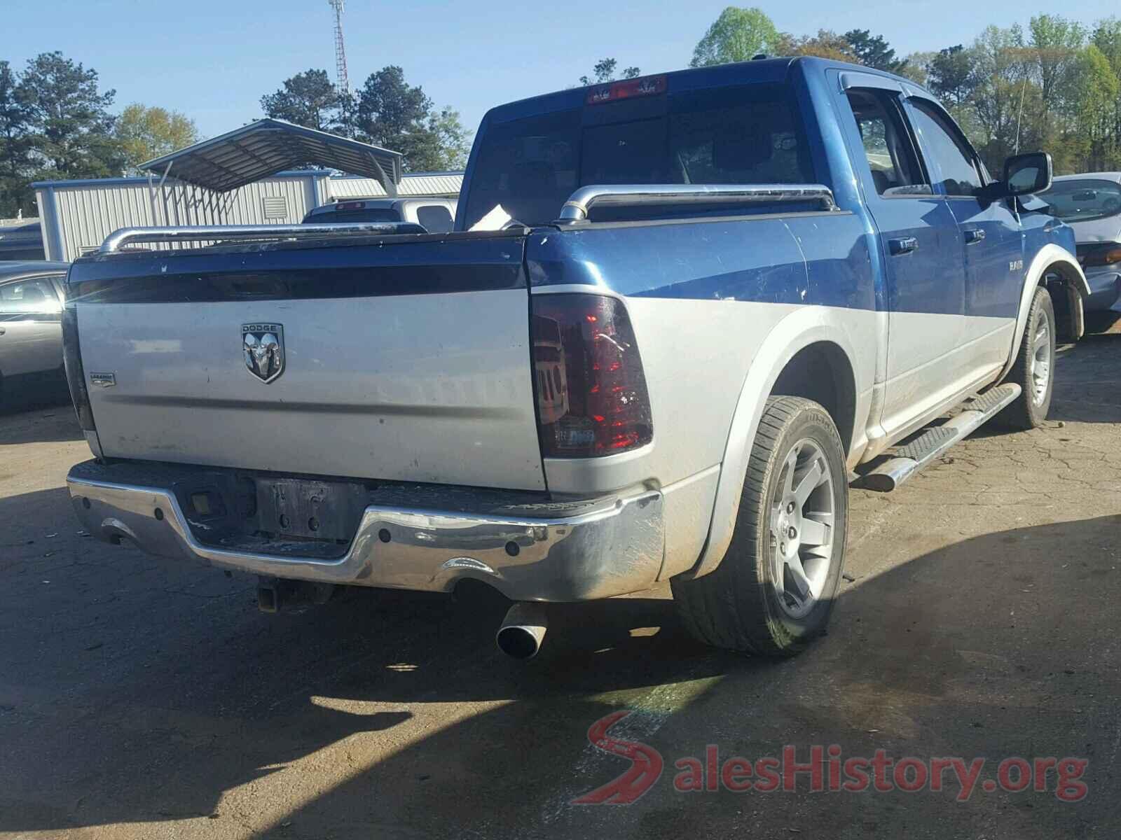 4T4BF1FK7GR565100 2010 DODGE RAM 1500