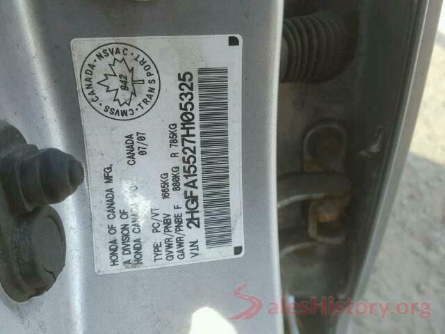 KNMAT2MT5GP651931 2007 HONDA CIVIC