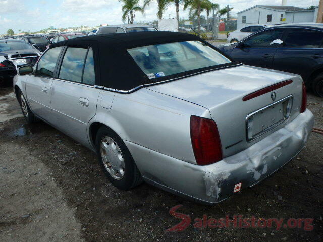 5NPE24AF0JH705475 2000 CADILLAC DEVILLE