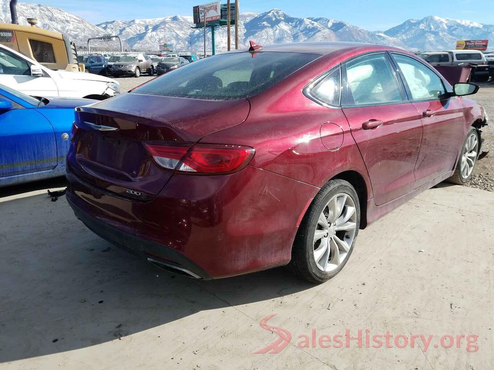 1FM5K7D8XGGB69741 2015 CHRYSLER 200