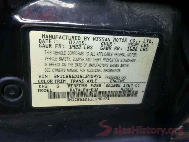 4S4BSANCXG3313010 2005 NISSAN SENTRA