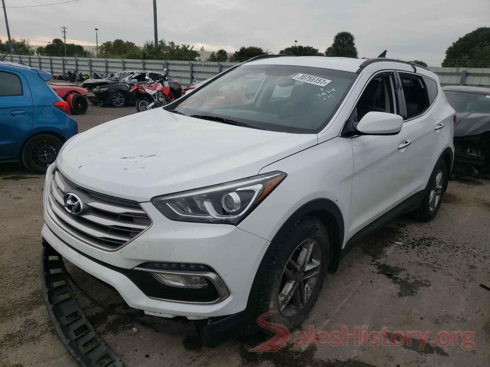 5NMZU3LB5HH013624 2017 HYUNDAI SANTA FE