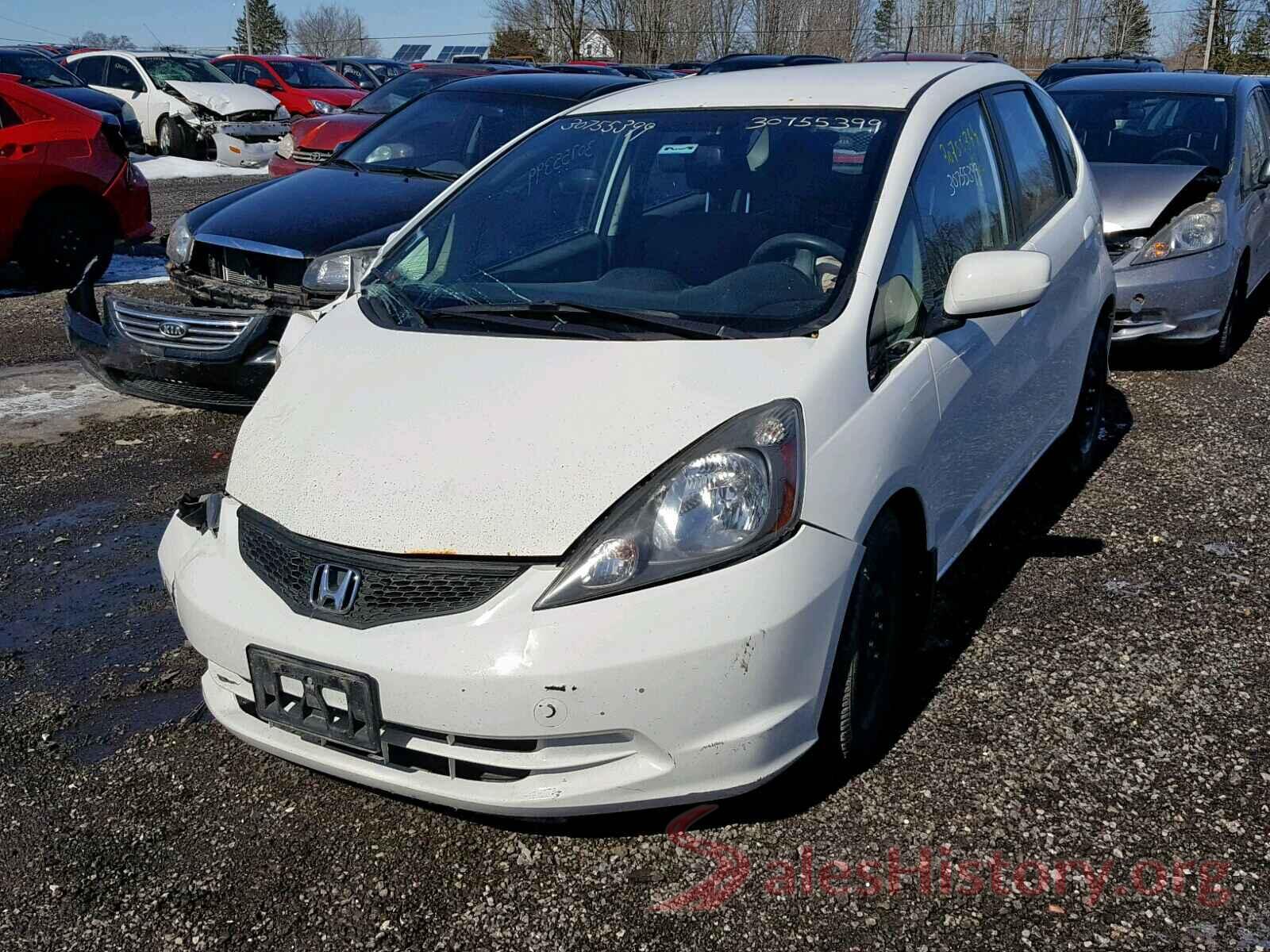 5XXG24J27MG032464 2014 HONDA FIT