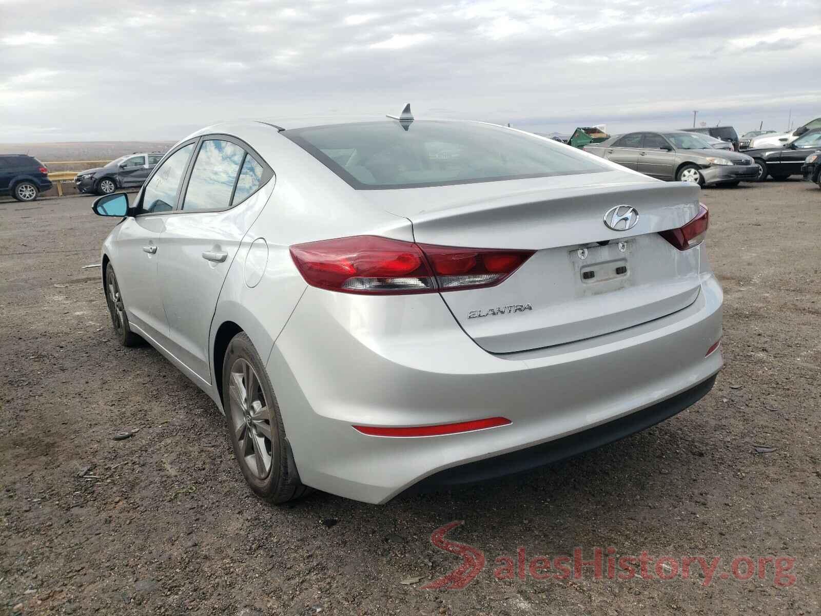 5NPD84LF6JH374232 2018 HYUNDAI ELANTRA