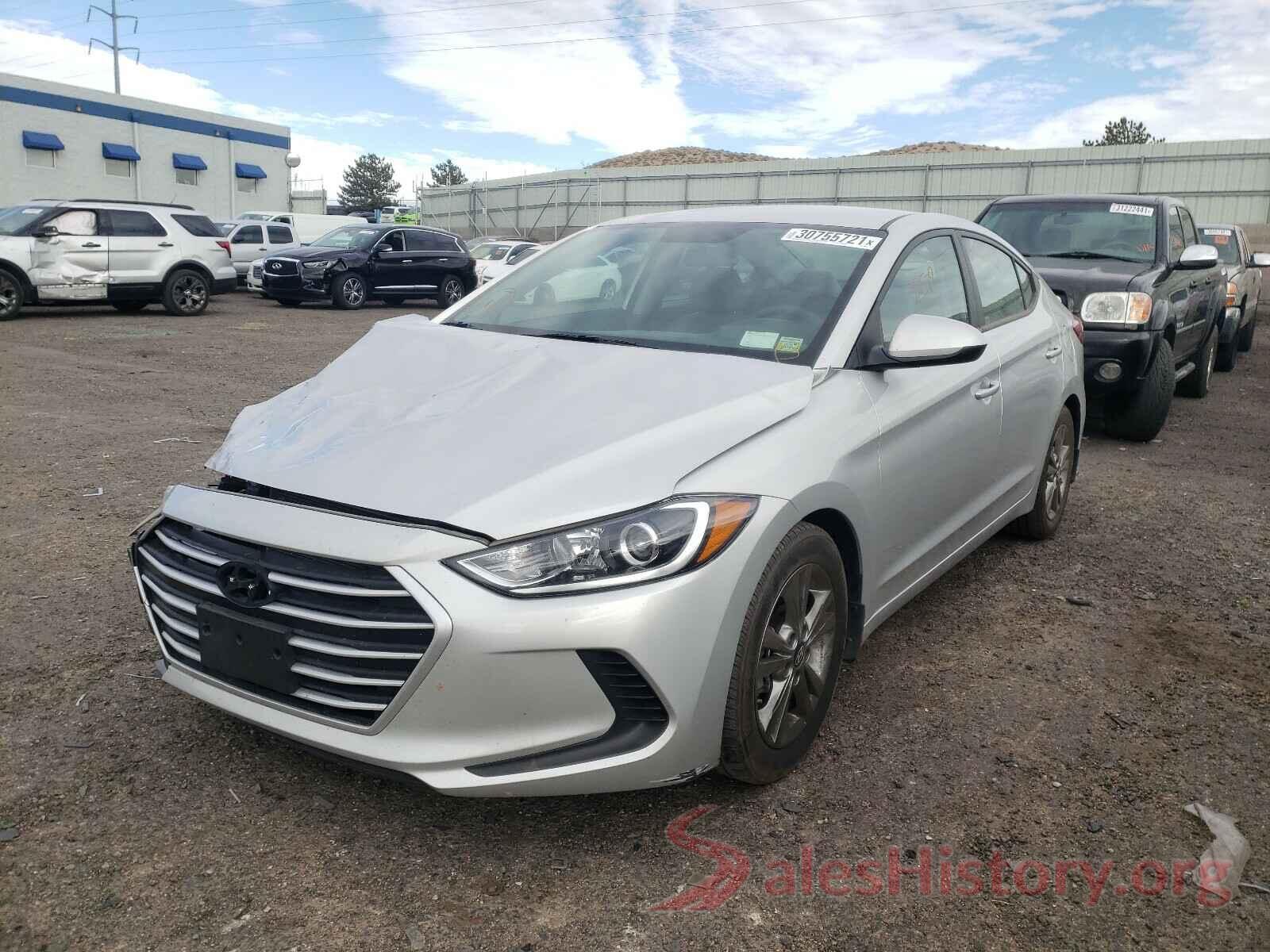 5NPD84LF6JH374232 2018 HYUNDAI ELANTRA