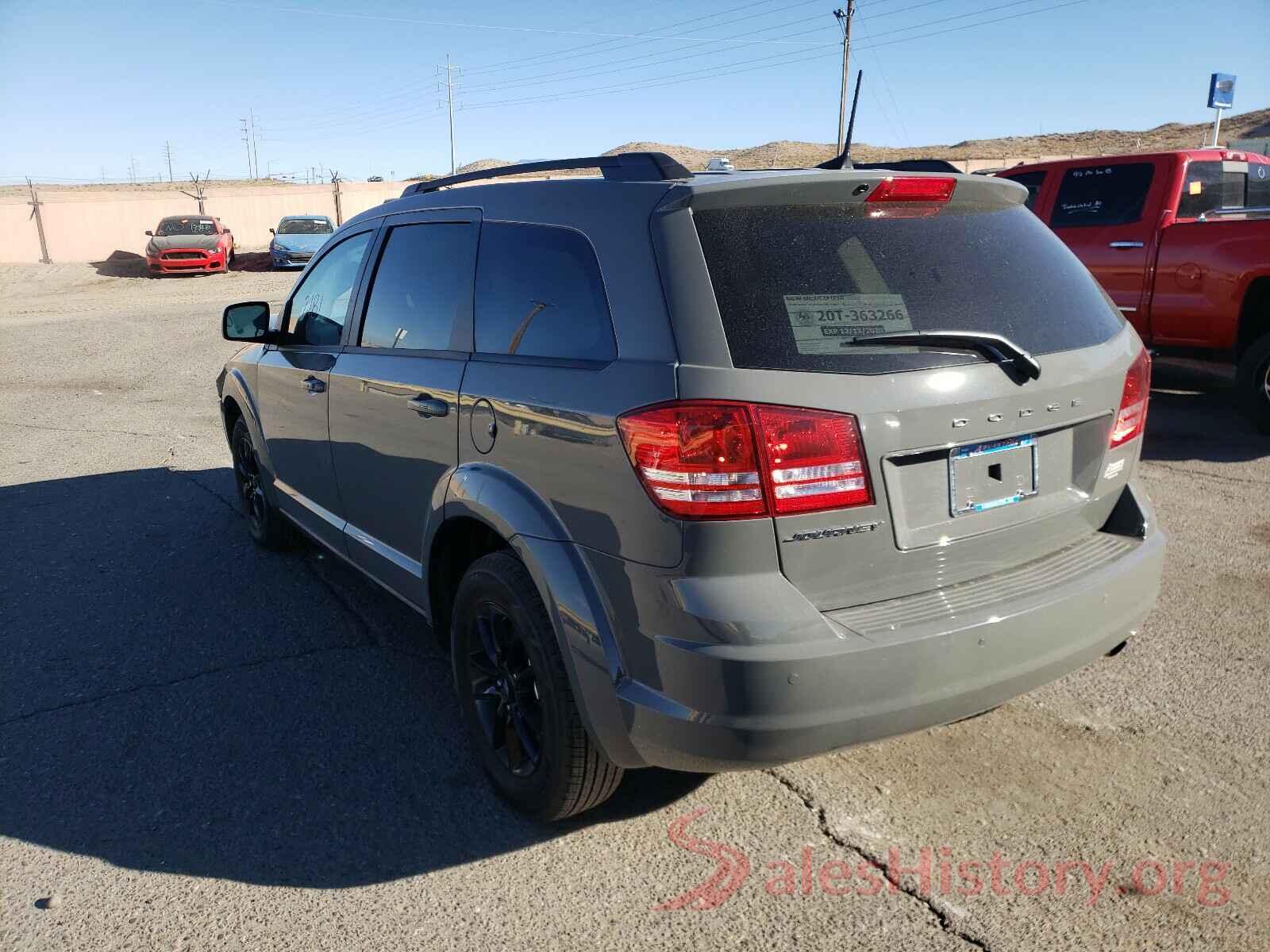 3C4PDCAB3LT243460 2020 DODGE JOURNEY