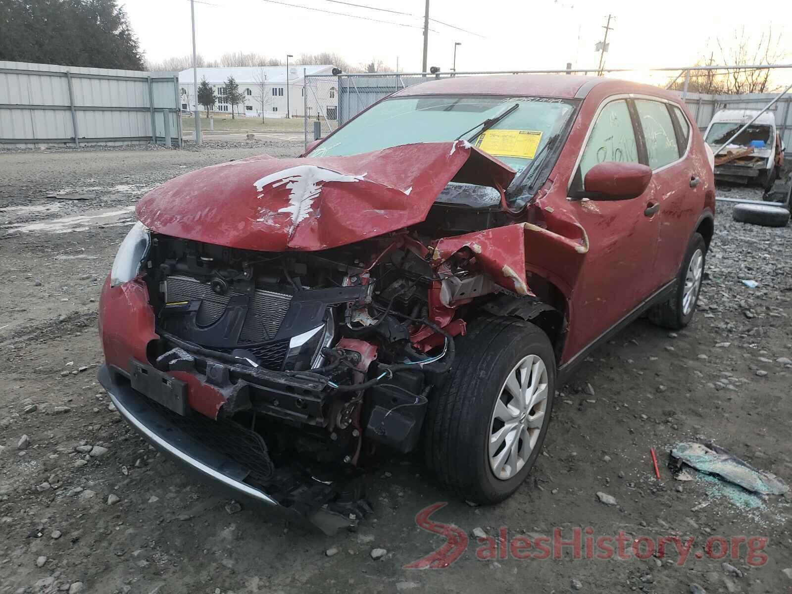 KNMAT2MV4GP733442 2016 NISSAN ROGUE