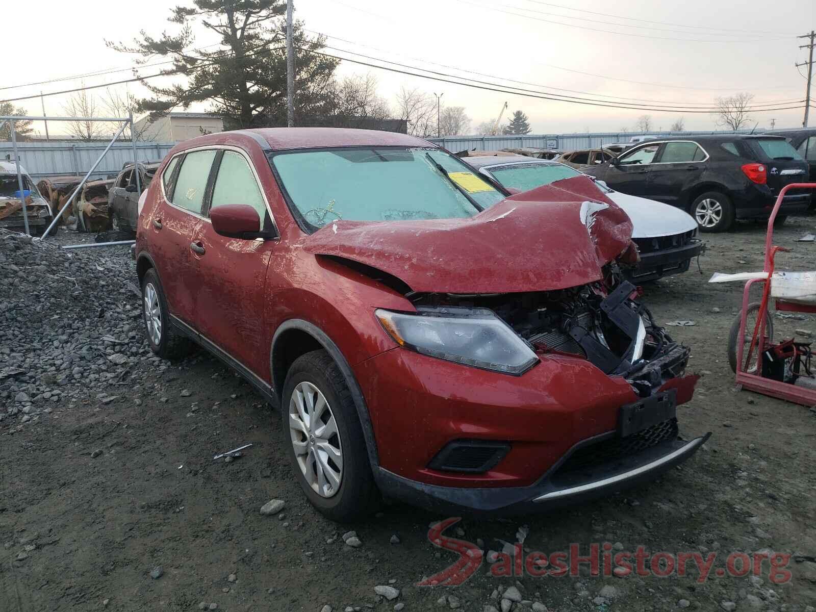 KNMAT2MV4GP733442 2016 NISSAN ROGUE