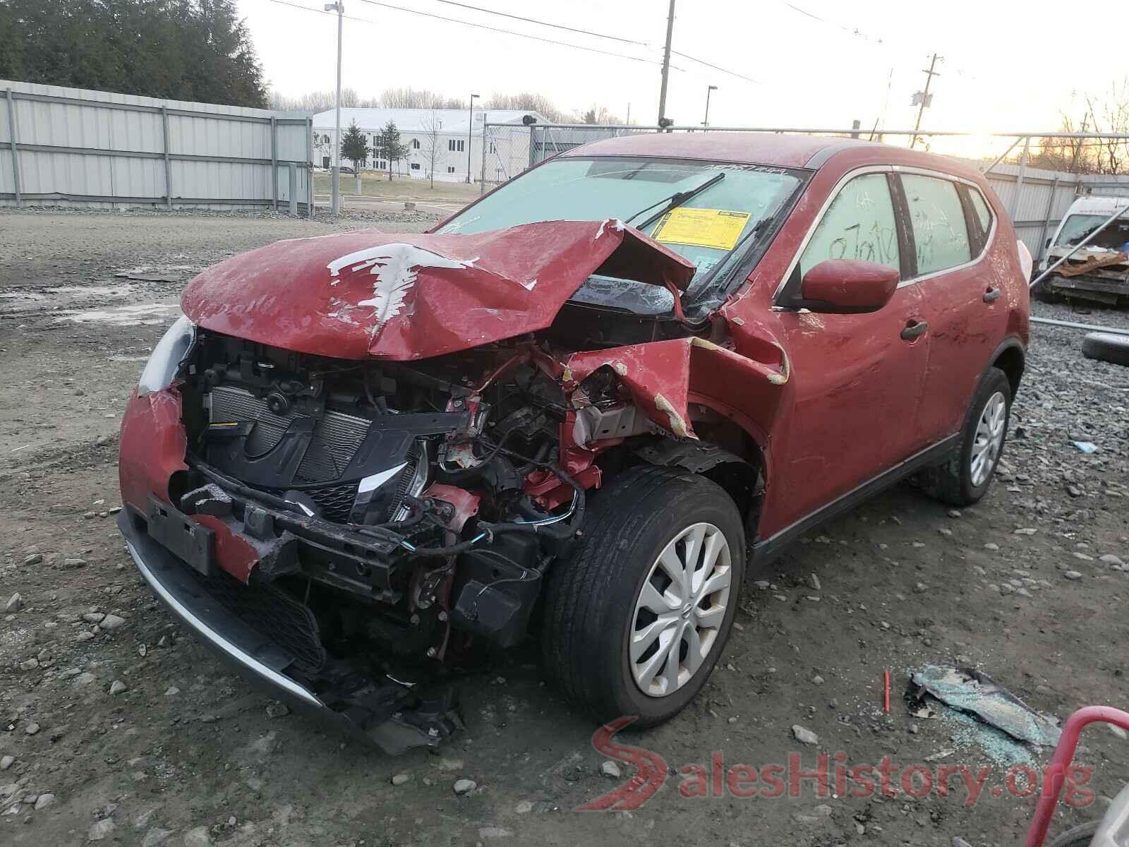 KNMAT2MV4GP733442 2016 NISSAN ROGUE