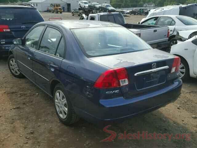 3CZRU5H37HG705483 2003 HONDA CIVIC