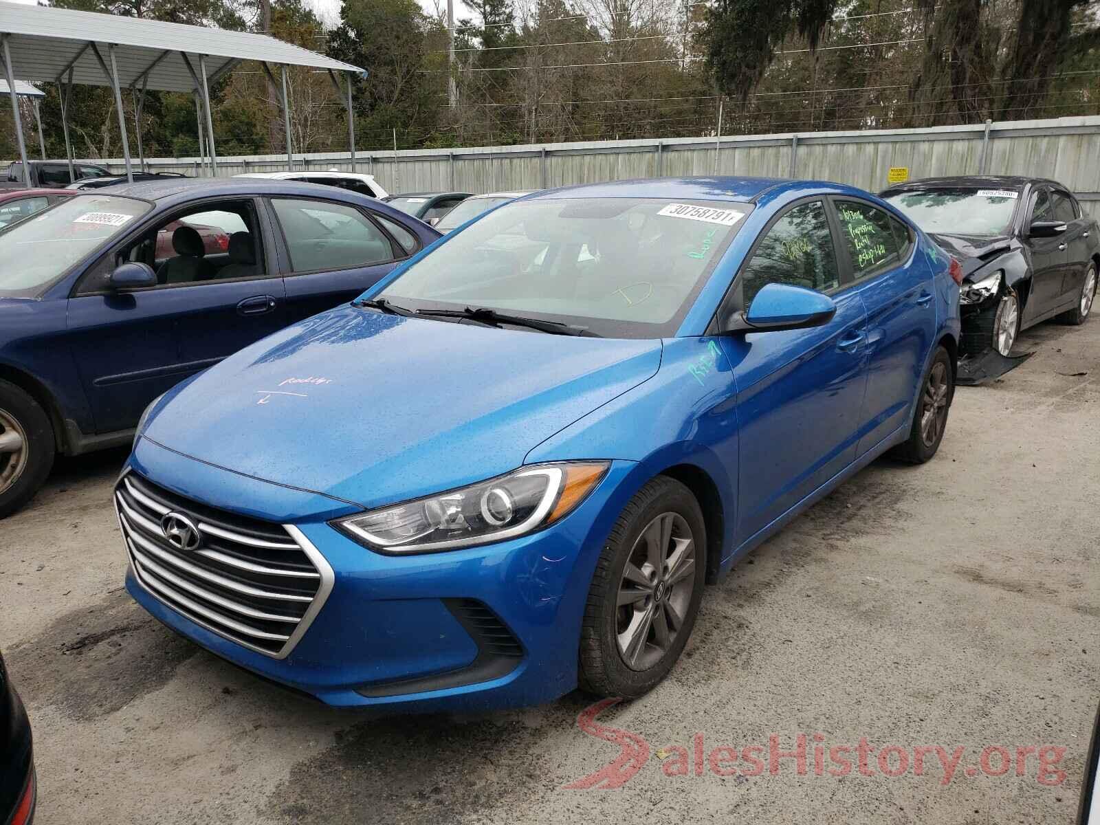 5NPD84LF8HH043758 2017 HYUNDAI ELANTRA