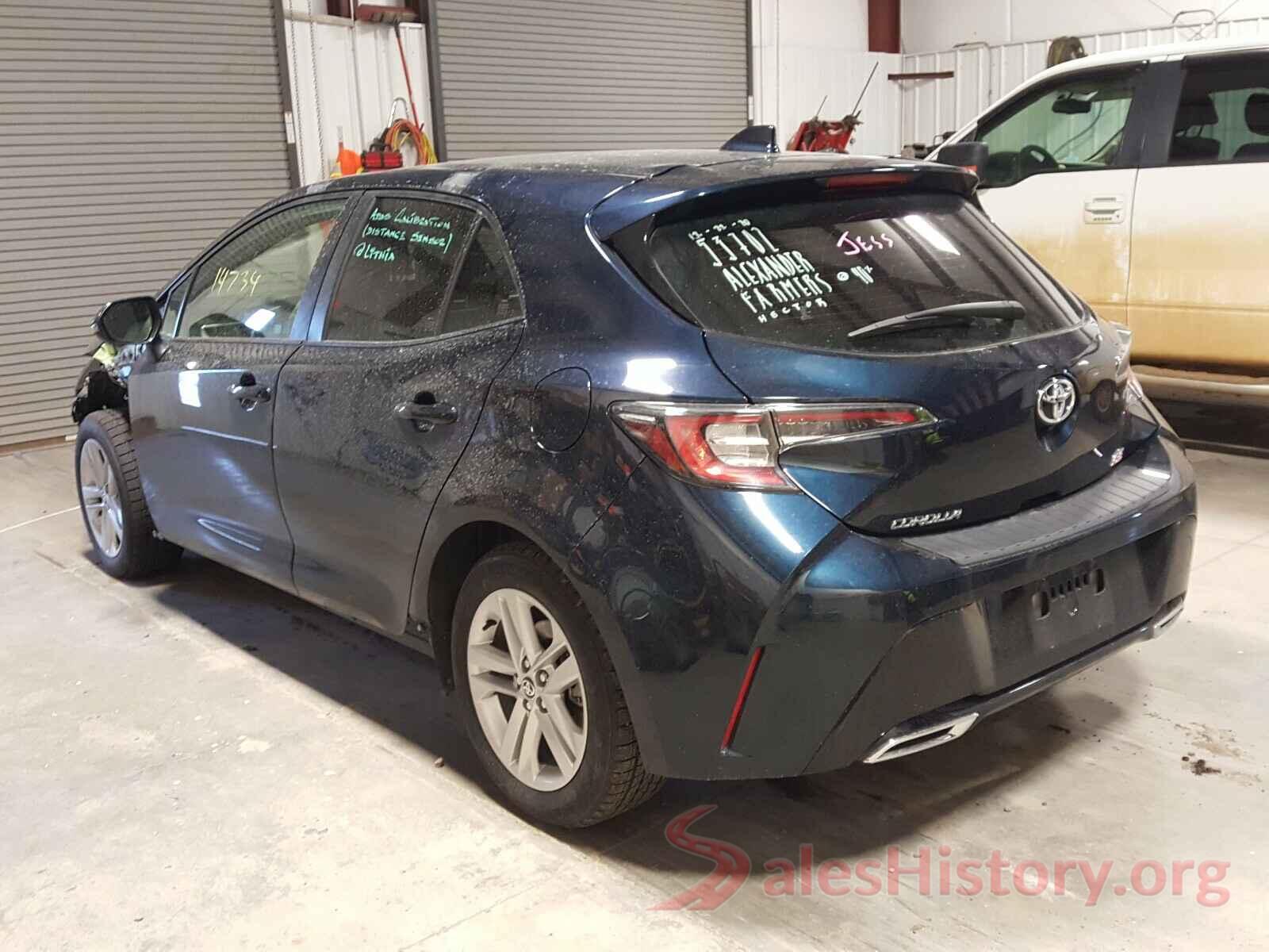 JTNK4RBE7K3019359 2019 TOYOTA COROLLA