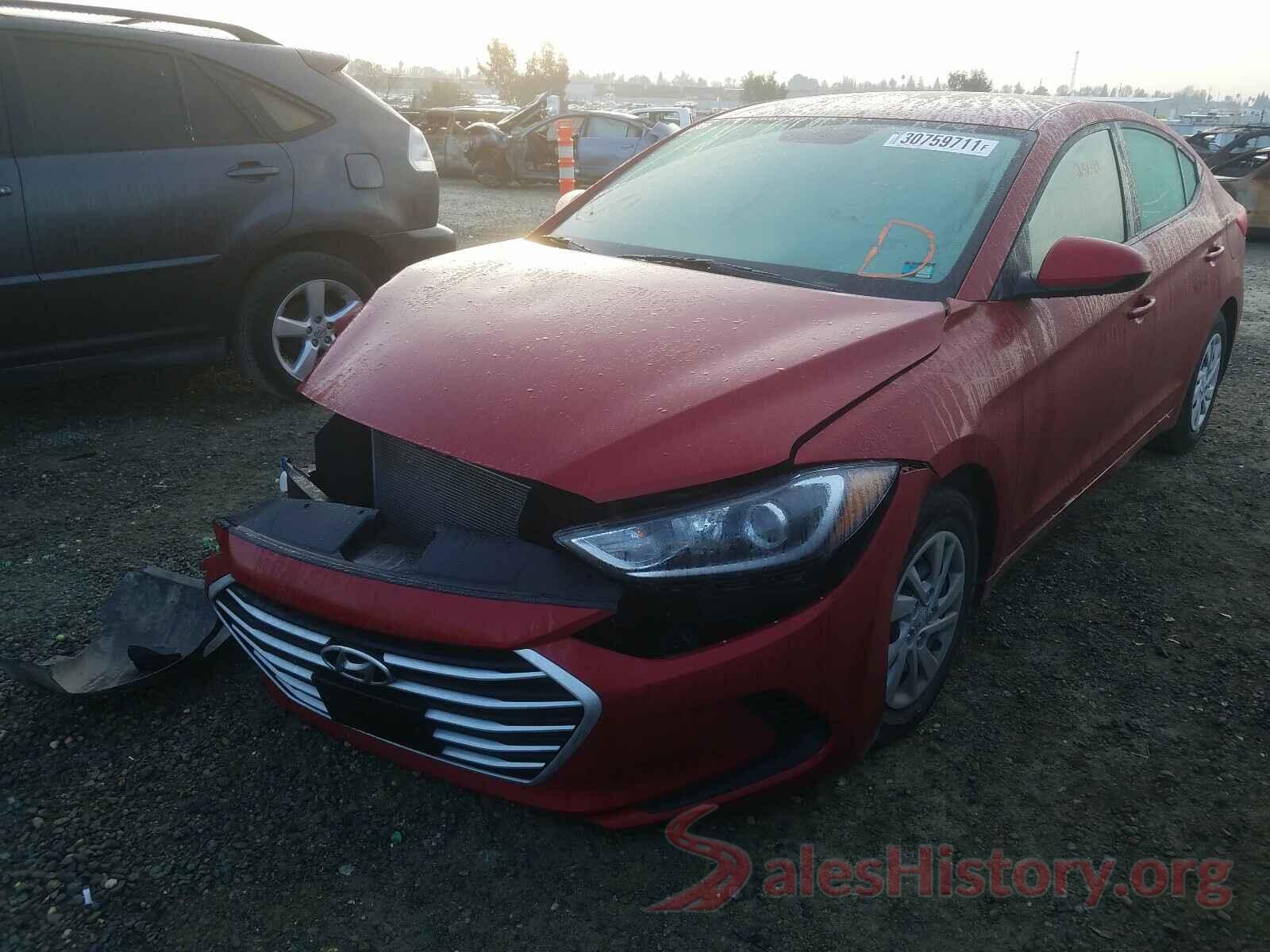 KMHD74LF0JU450113 2018 HYUNDAI ELANTRA