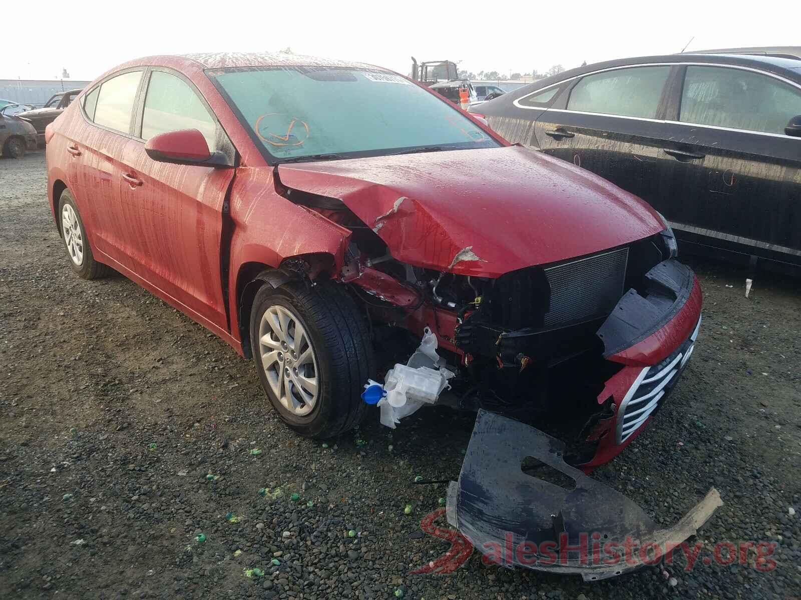 KMHD74LF0JU450113 2018 HYUNDAI ELANTRA