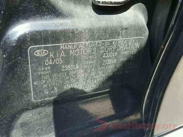 SALCR2BG8HH699182 2005 KIA OPTIMA