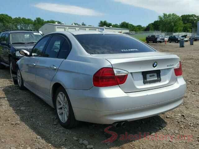 3MW5R1J01L8B24852 2007 BMW 3 SERIES