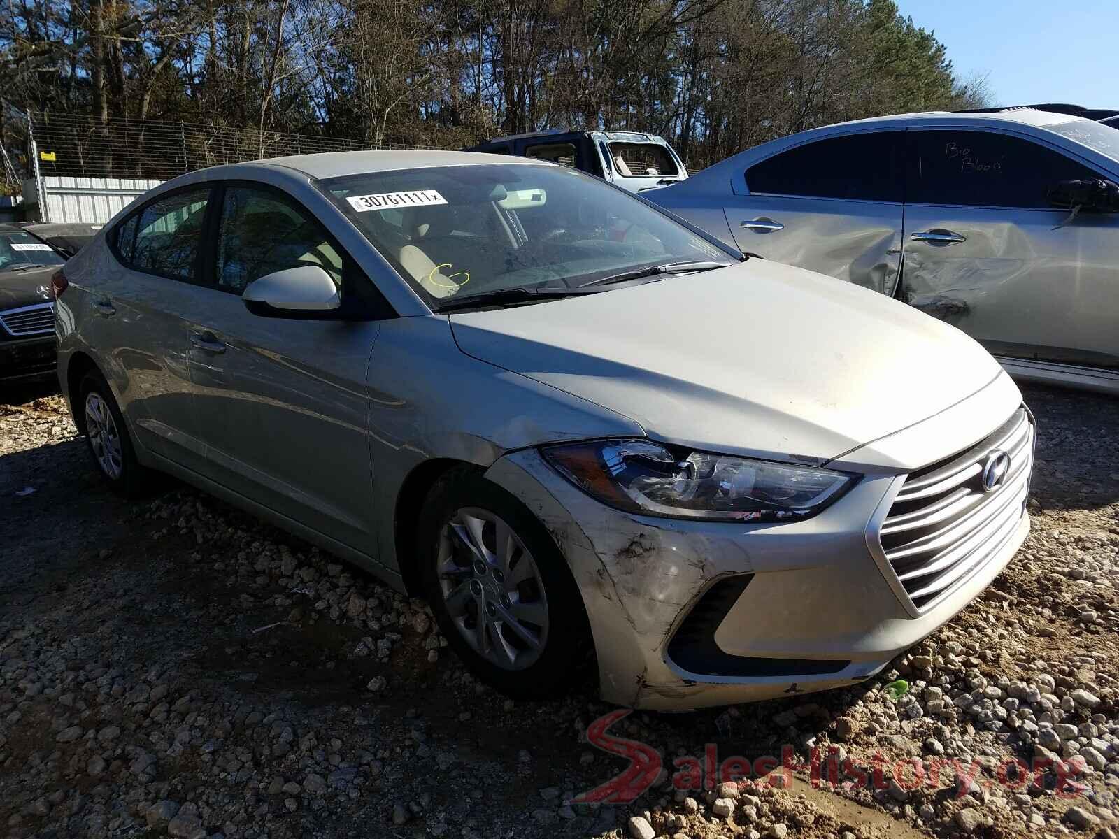 5NPD74LF3HH163745 2017 HYUNDAI ELANTRA