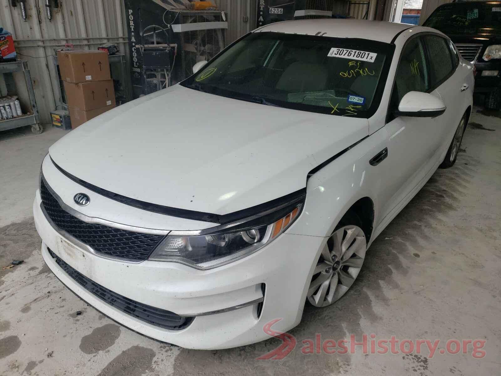 5XXGT4L34GG001700 2016 KIA OPTIMA