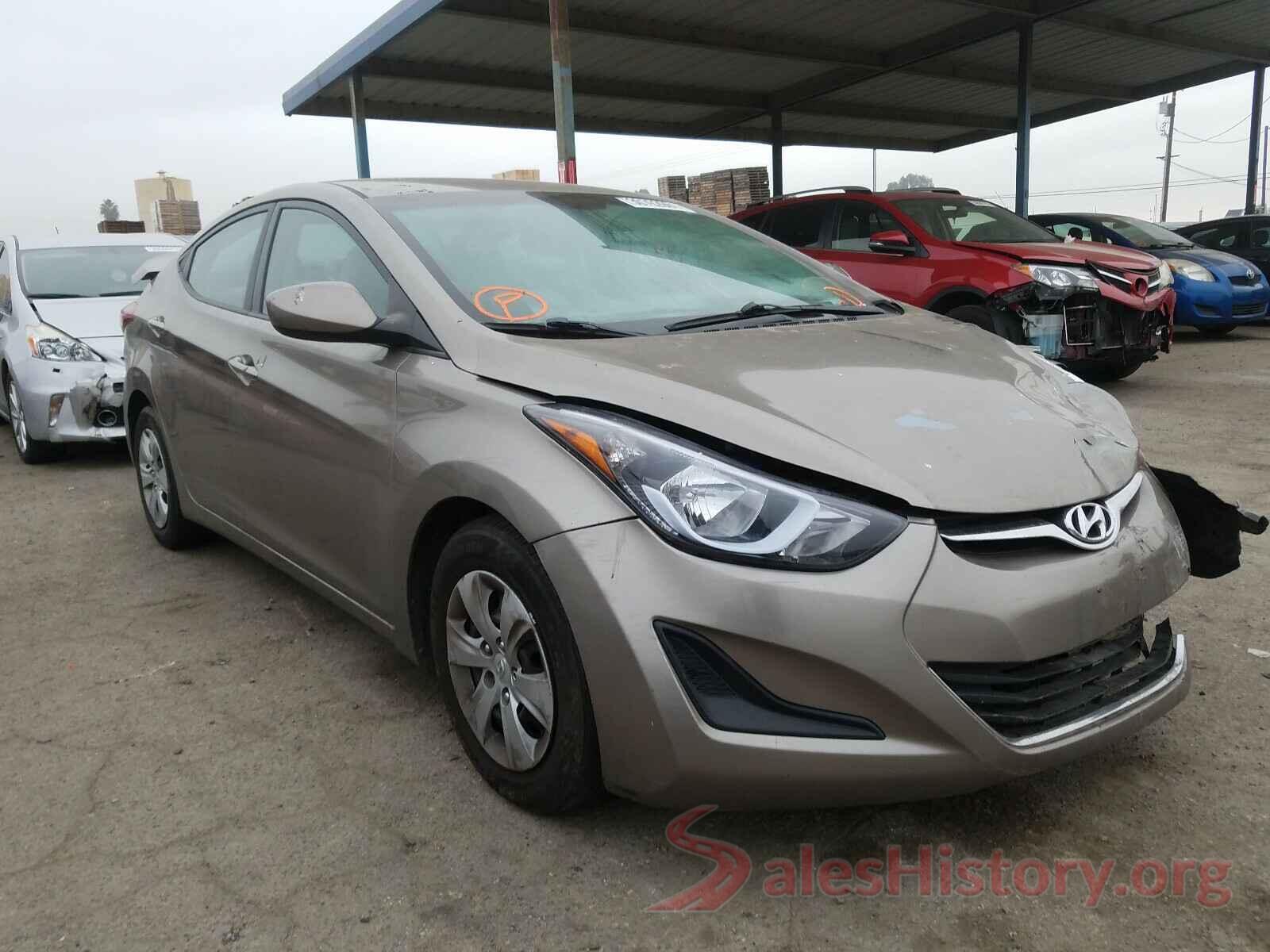 3VWC57BUXKM140903 2016 HYUNDAI ELANTRA