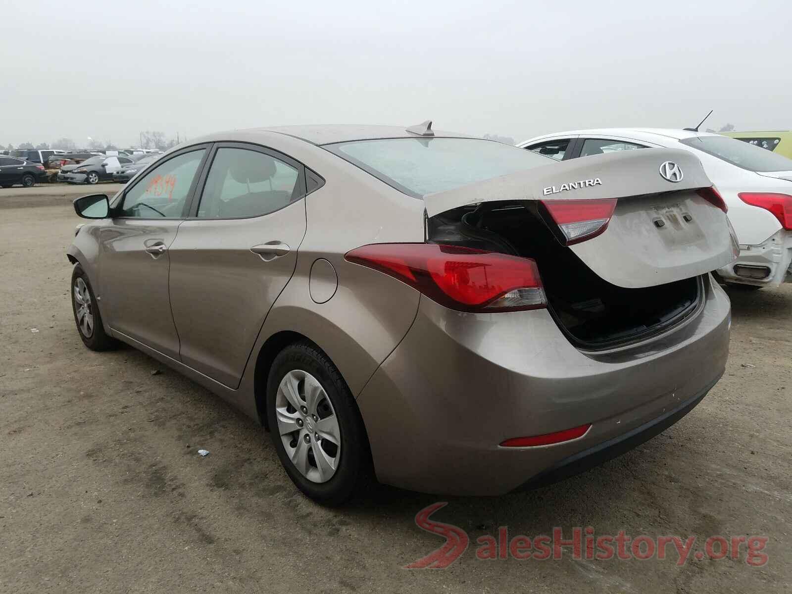 3VWC57BUXKM140903 2016 HYUNDAI ELANTRA