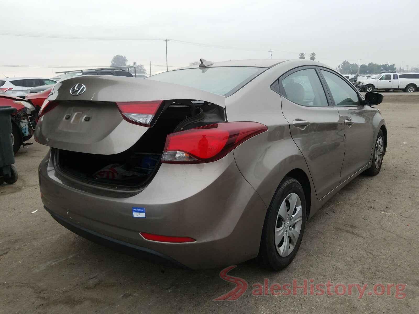 3VWC57BUXKM140903 2016 HYUNDAI ELANTRA