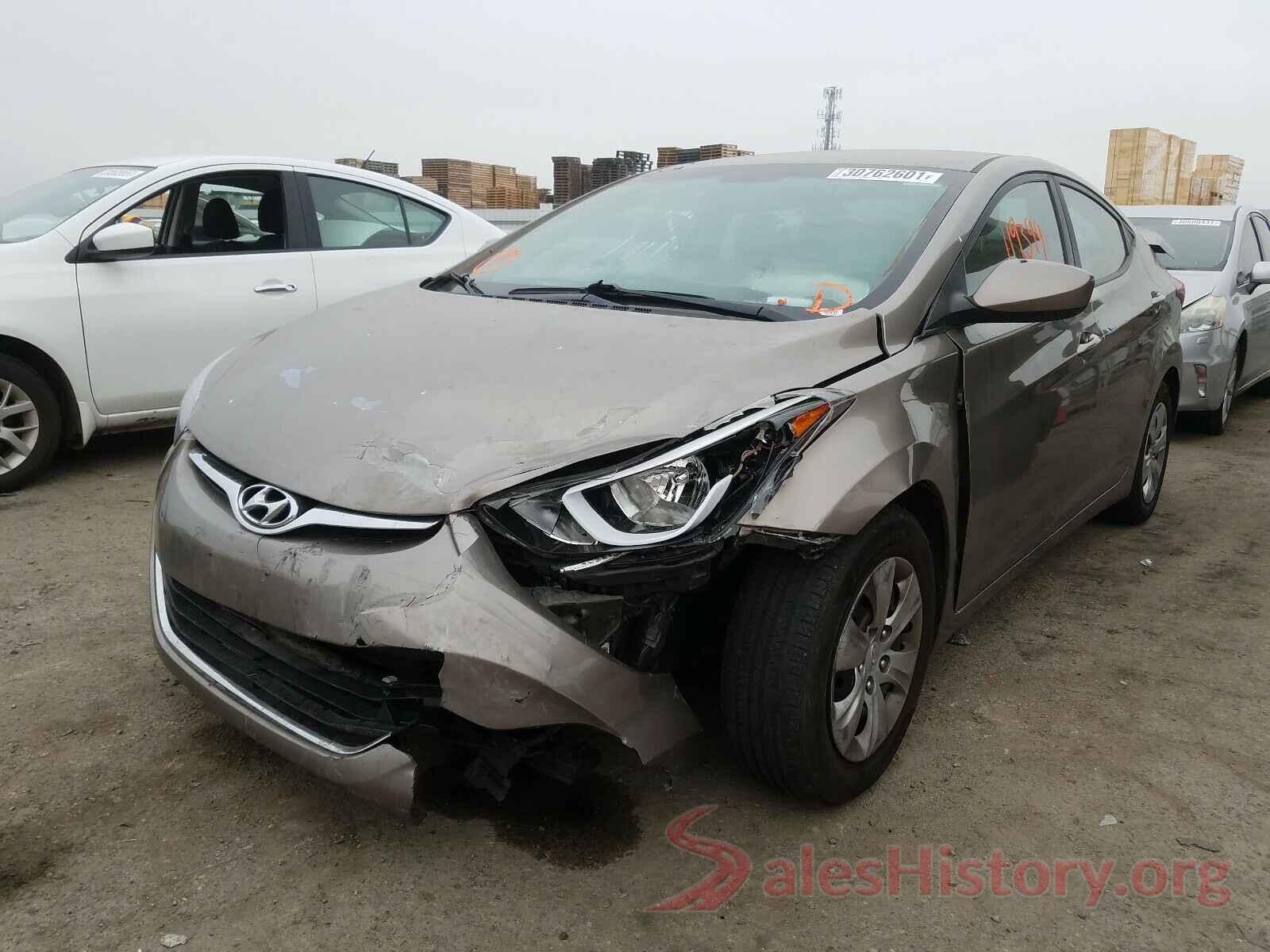 3VWC57BUXKM140903 2016 HYUNDAI ELANTRA