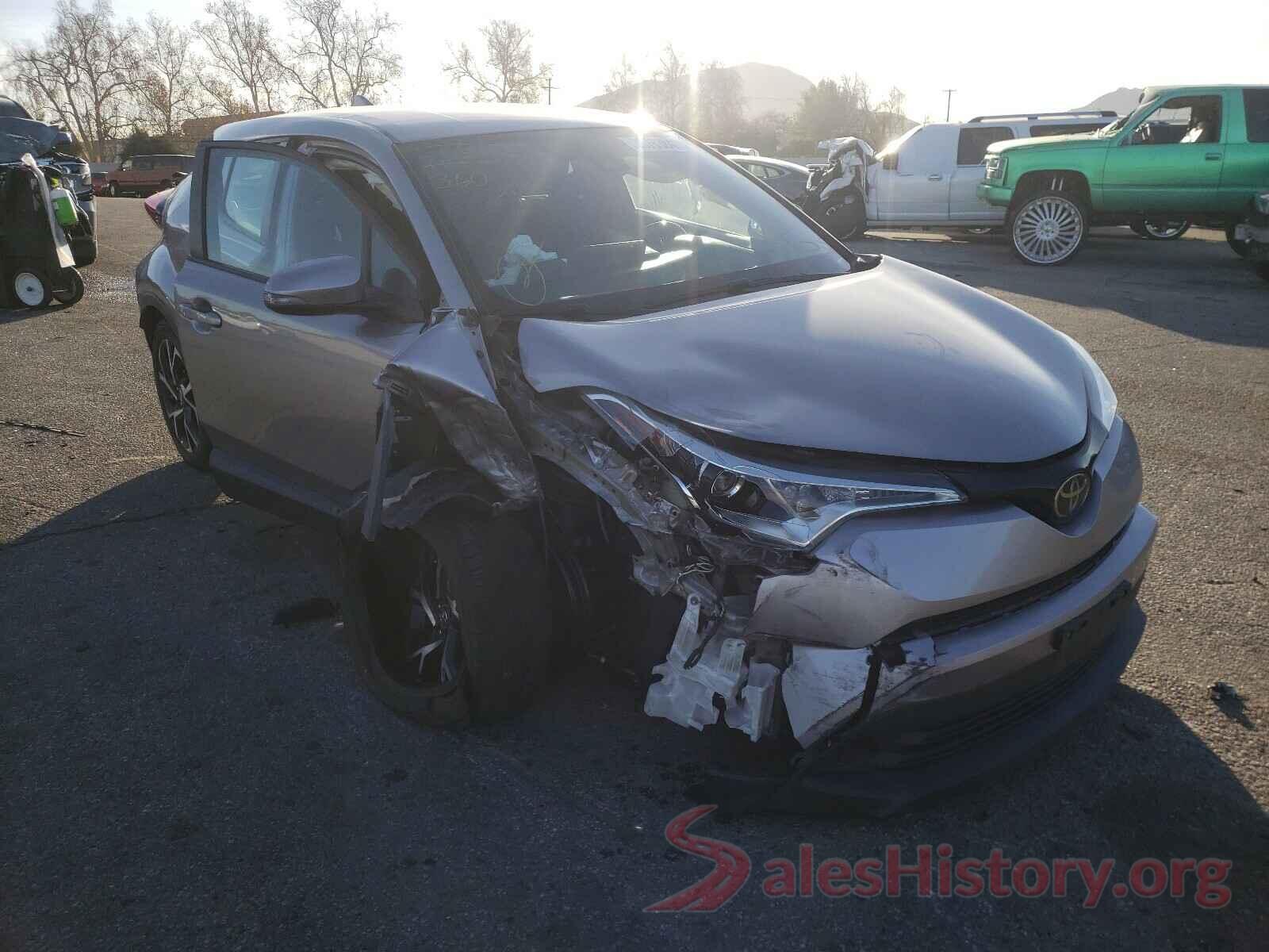 NMTKHMBX5JR061134 2018 TOYOTA C-HR