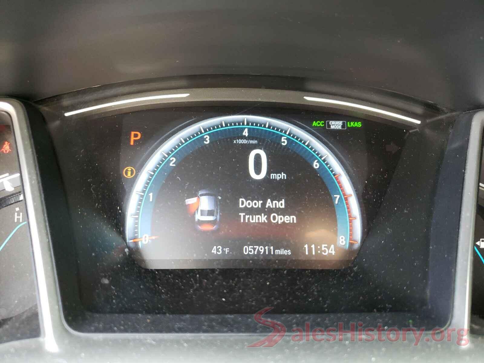 2HGFC3B37KH350039 2019 HONDA CIVIC