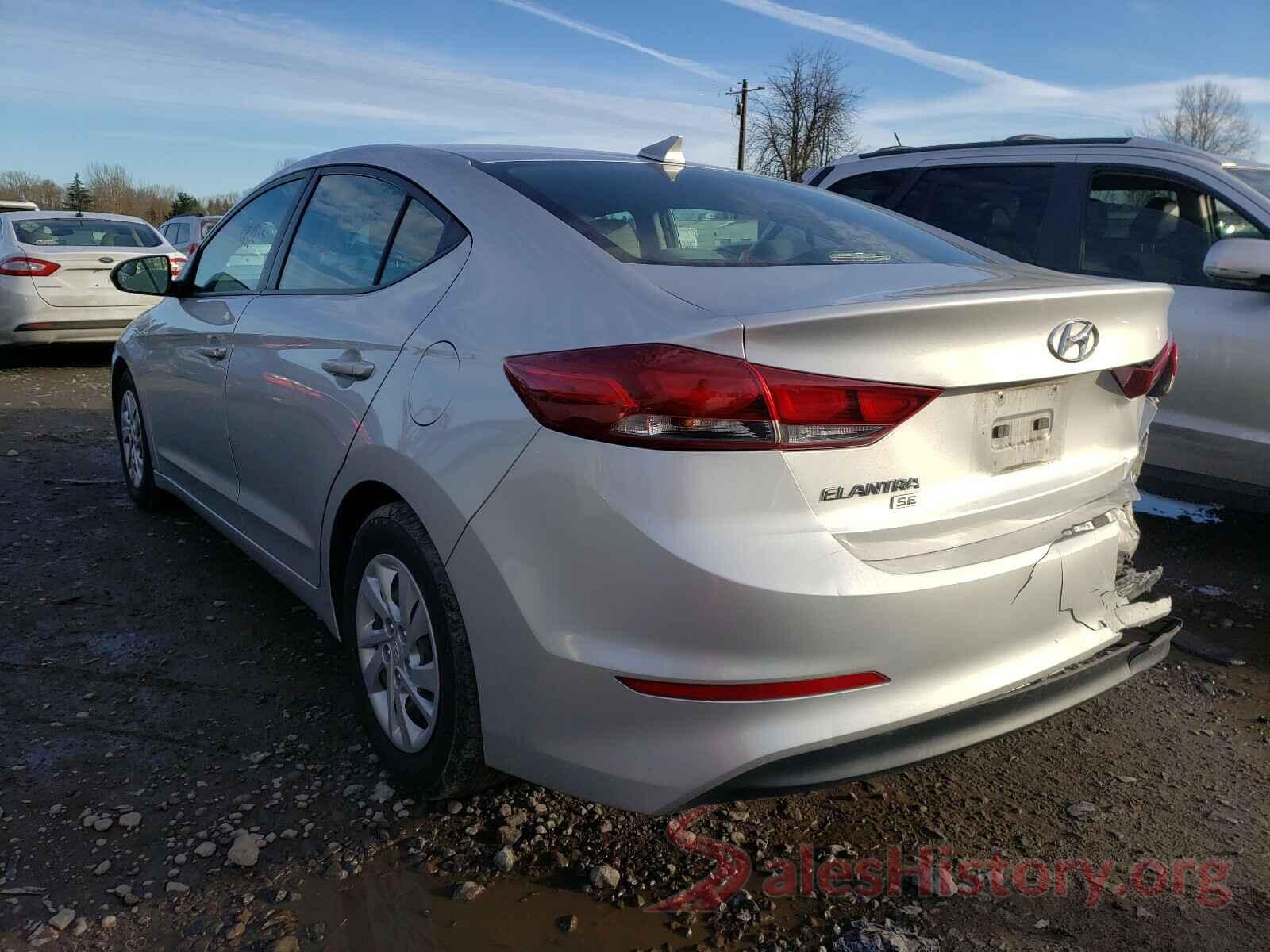 5NPD74LF2HH102550 2017 HYUNDAI ELANTRA