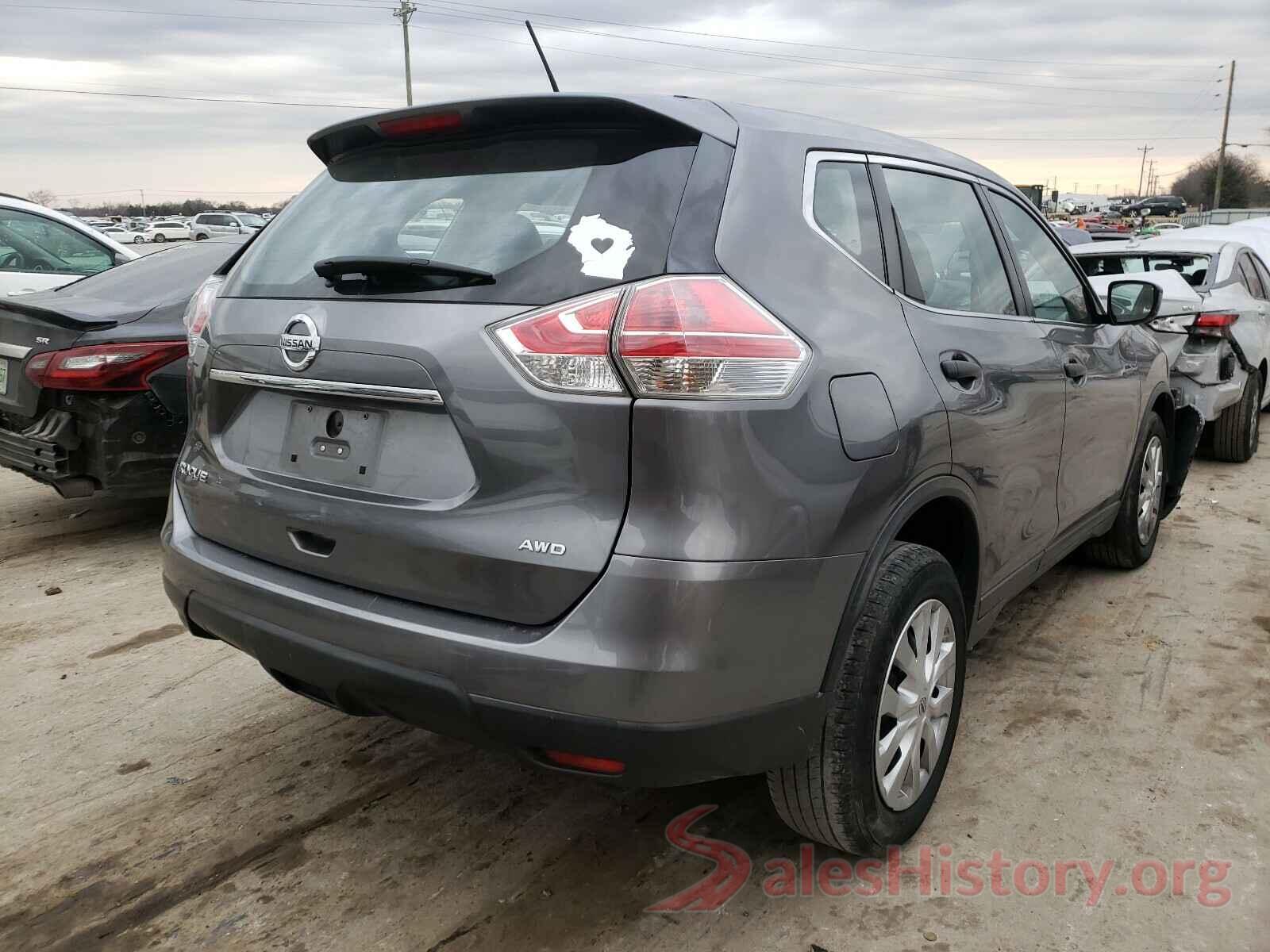 KNMAT2MV9GP683055 2016 NISSAN ROGUE