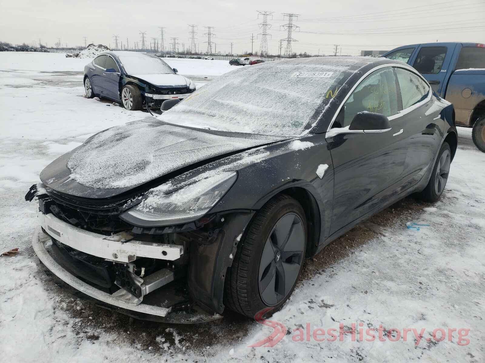 5YJ3E1EB8KF193548 2019 TESLA MODEL 3