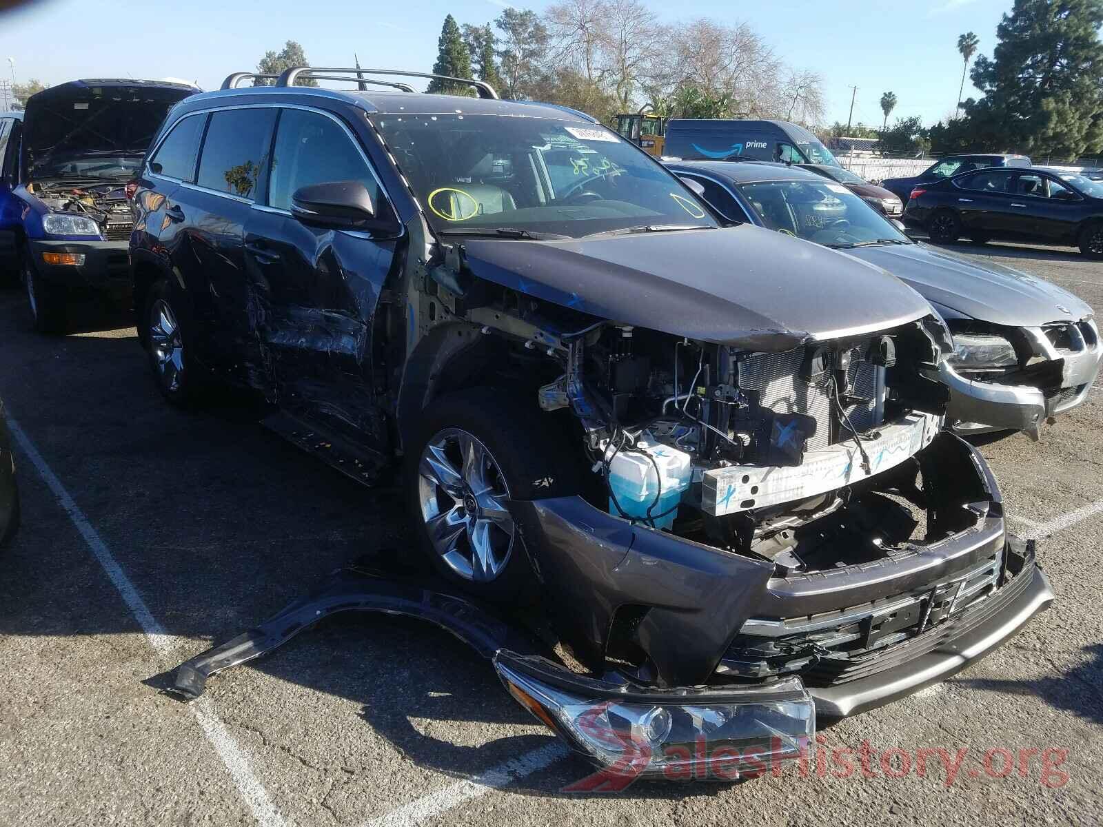 5TDYZRFH8JS260655 2018 TOYOTA HIGHLANDER