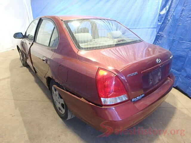 4S3GTAA60K3725145 2003 HYUNDAI ELANTRA