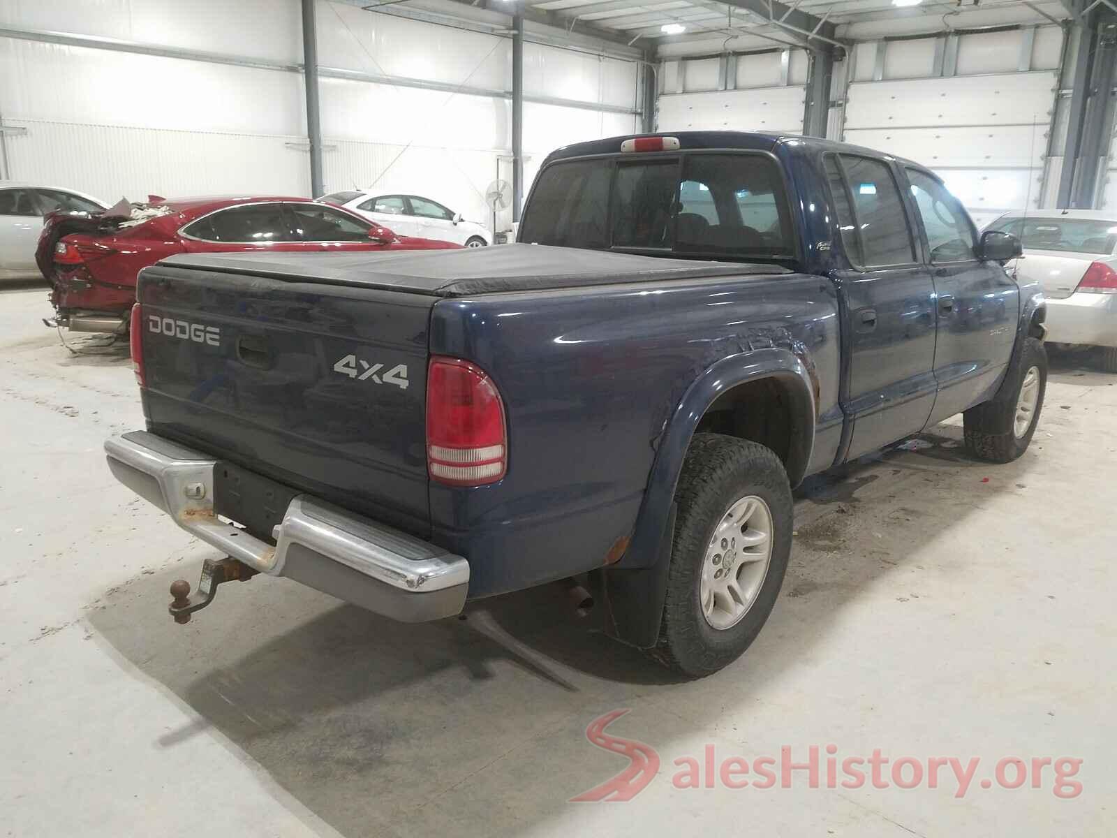 2FMPK3J9XLBA95639 2001 DODGE DAKOTA