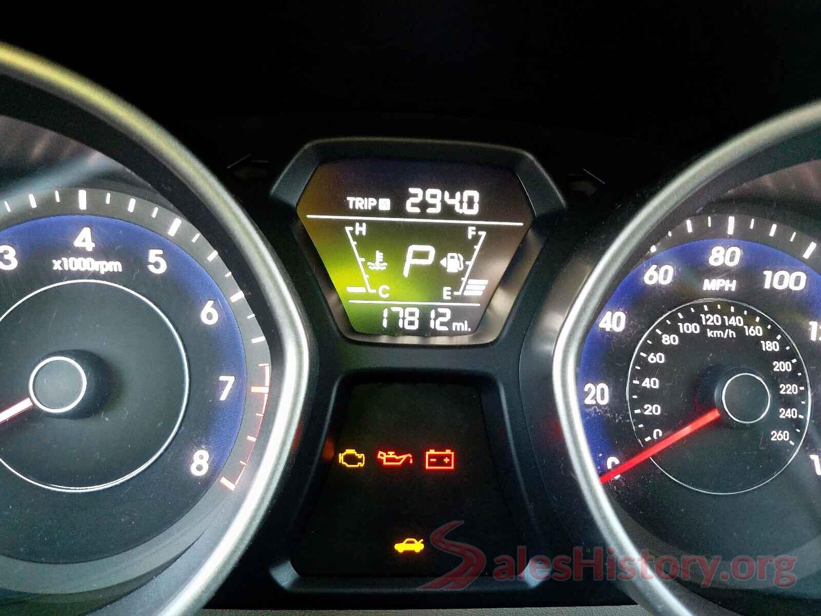 3KPF24AD1ME269988 2016 HYUNDAI ELANTRA